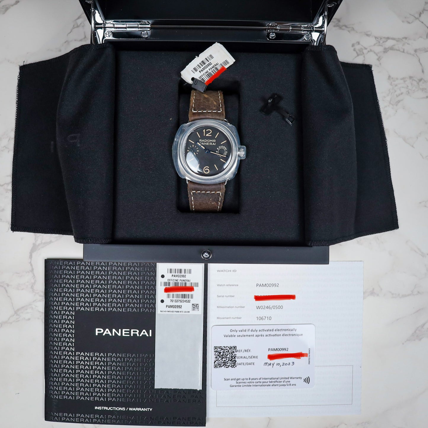 Panerai Radiomir 8 Days Limited Edition PAM00992