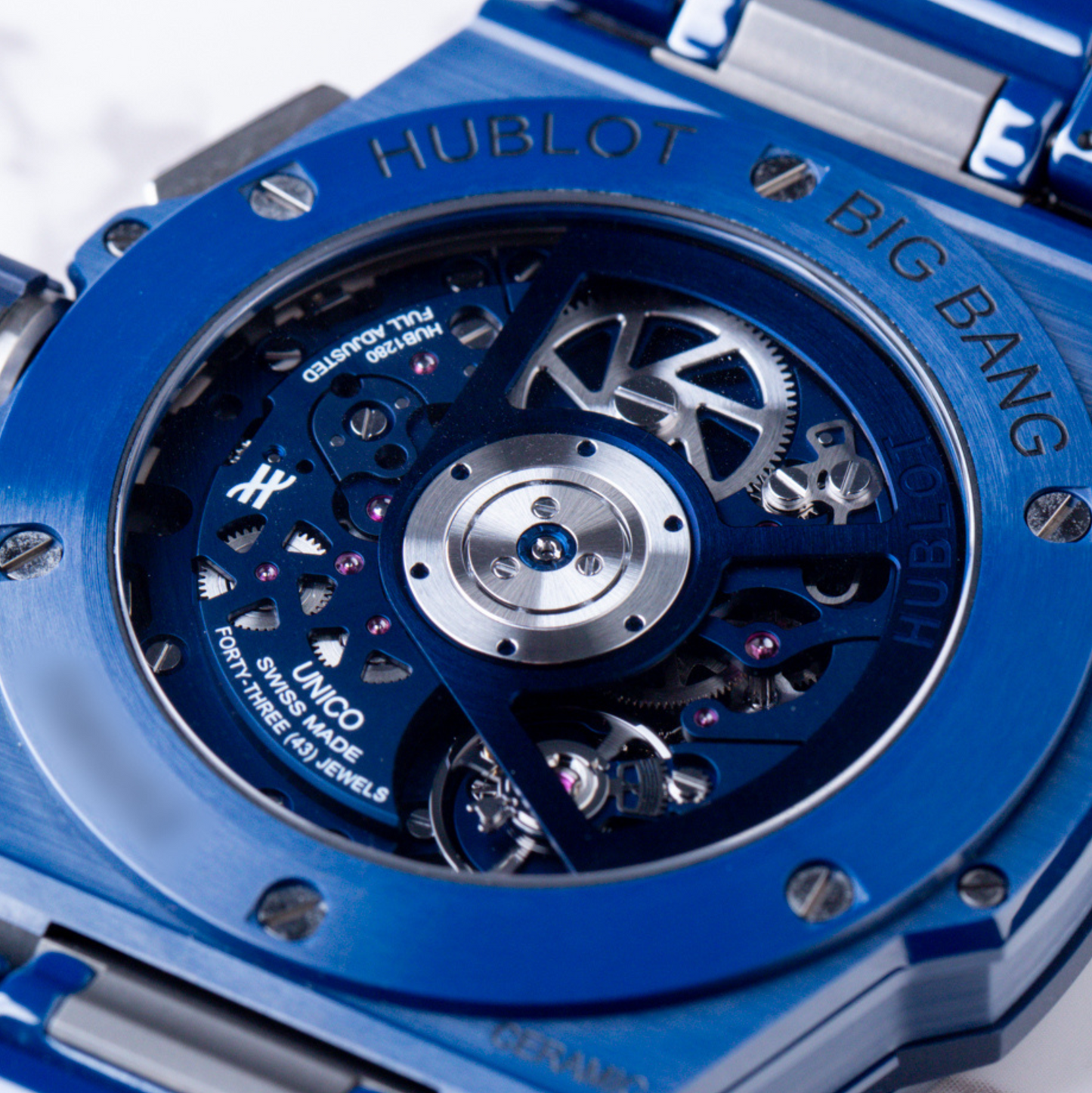 Hublot Big Bang Integral Blue Ceramic 42mm 451.EX.5123.EX