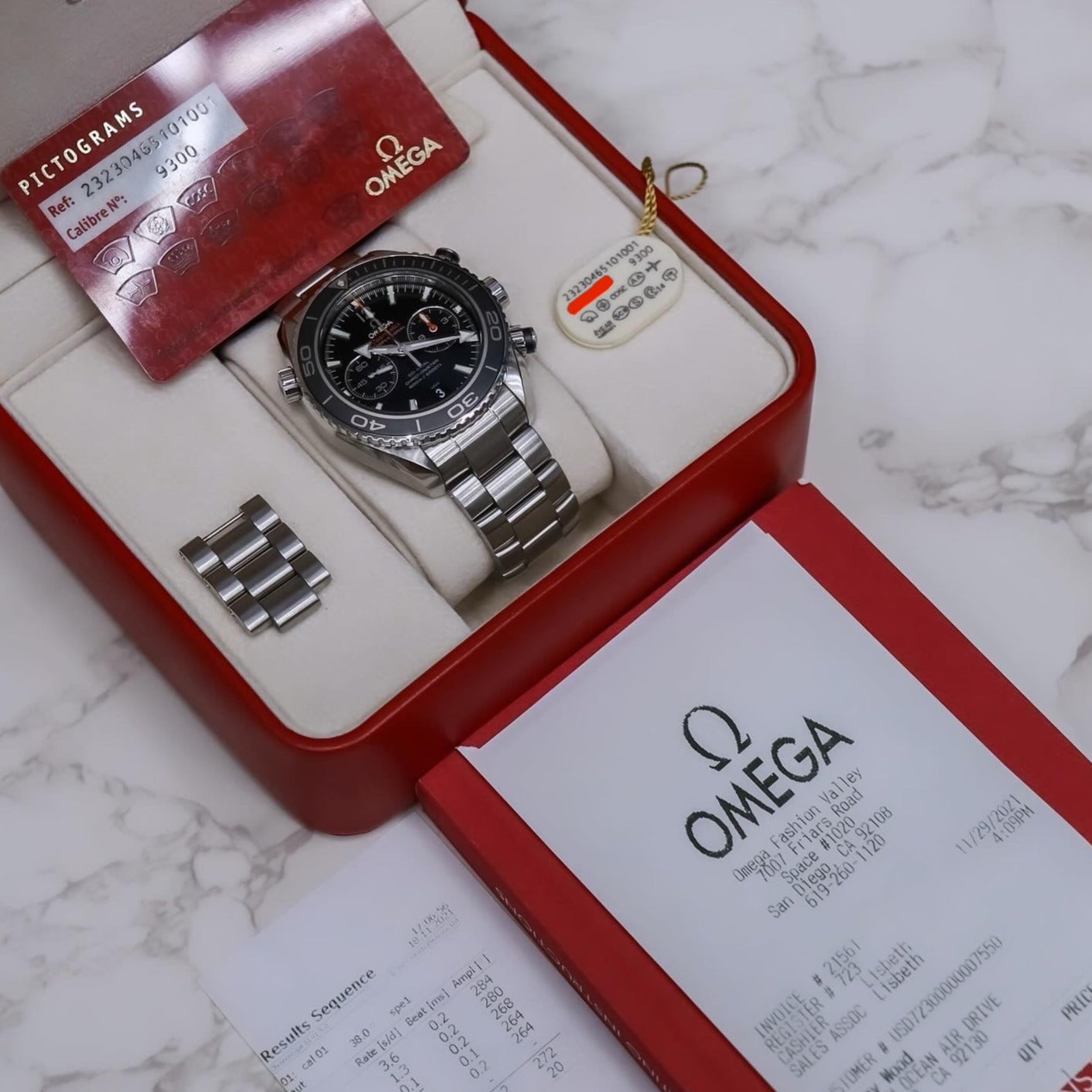 Omega Seamaster Planet Ocean Chronograph 232.30.46.51.01.001
