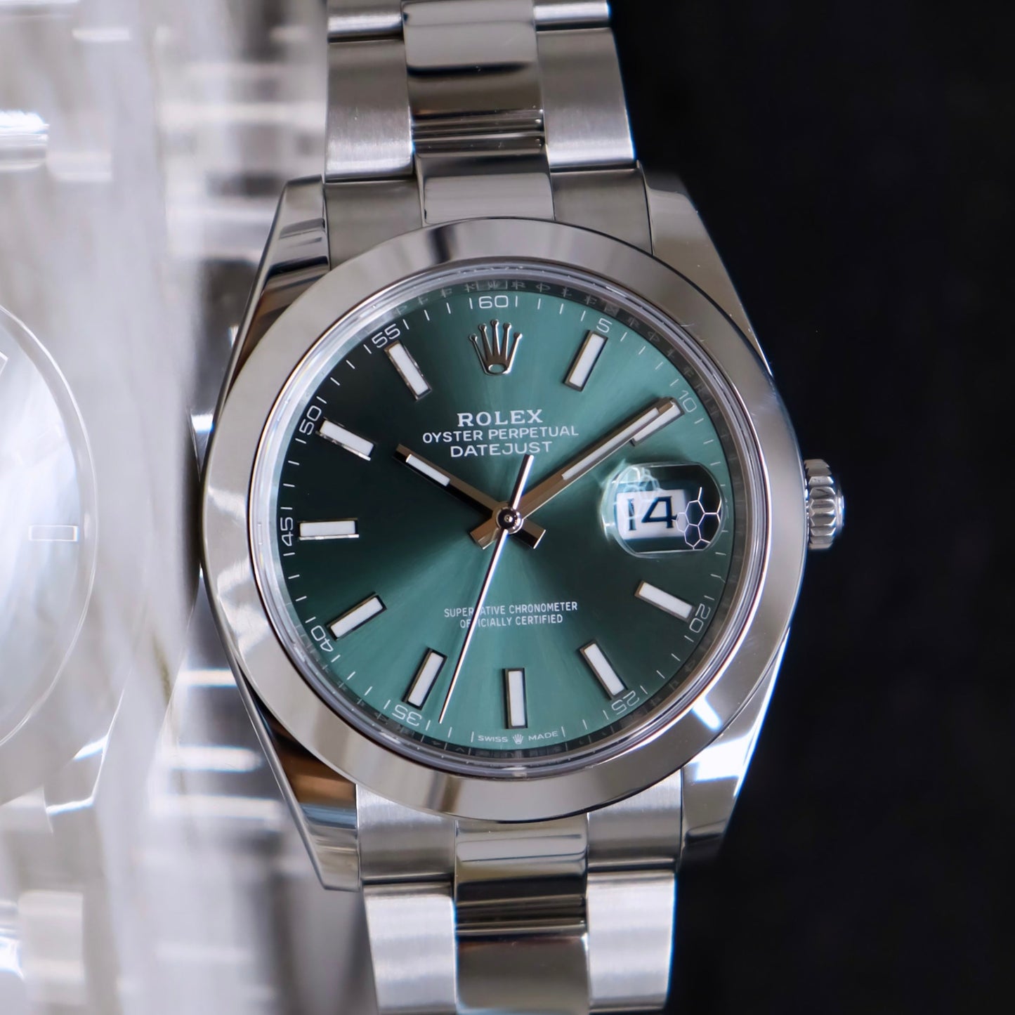 Rolex Datejust 41 Mint Green Dial 126300
