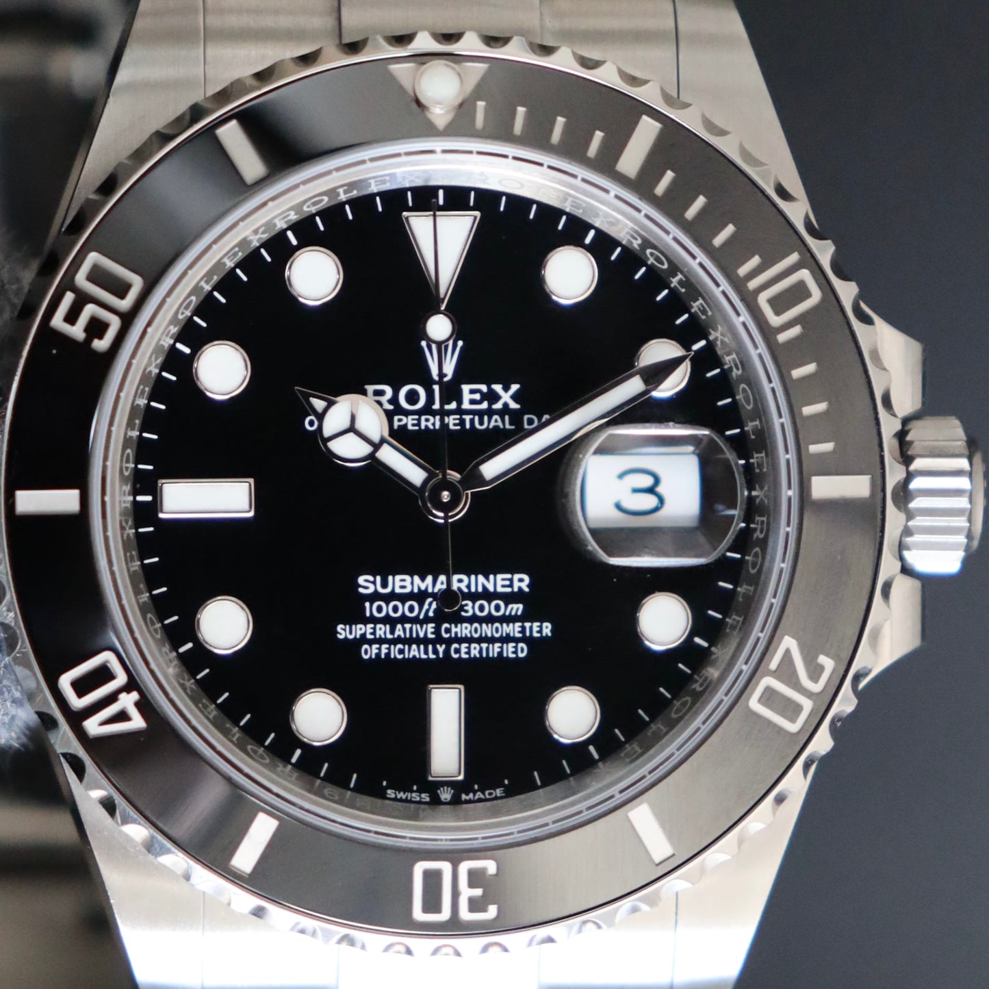 Rolex Submariner Date Black Dial 40mm 126610LN