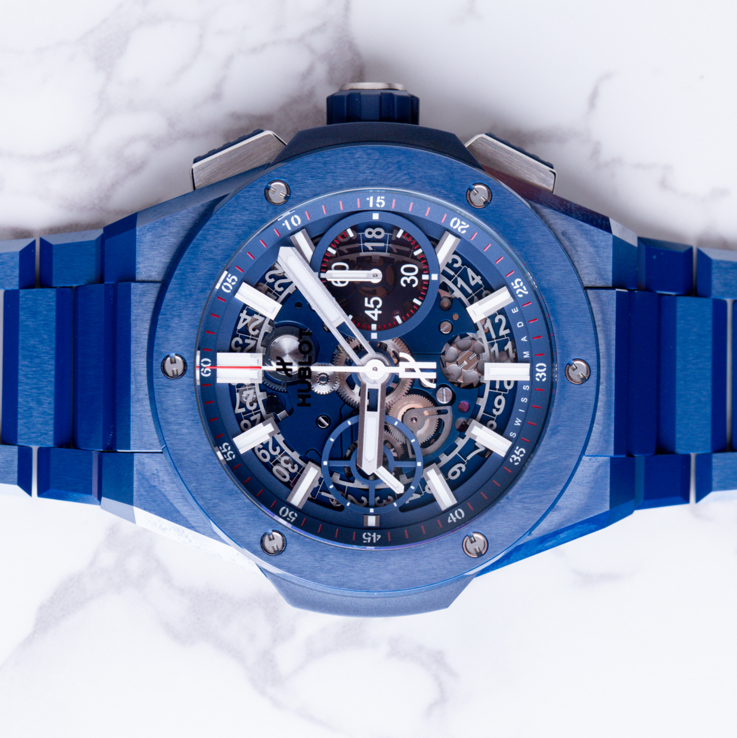 Hublot Big Bang Integral Blue Ceramic 42mm 451.EX.5123.EX