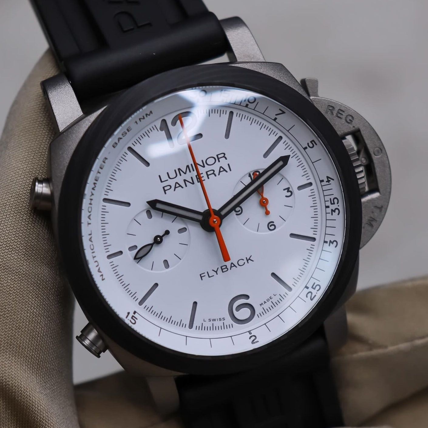 Panerai Luminor Chrono Flyback "Zebra" PAM01297