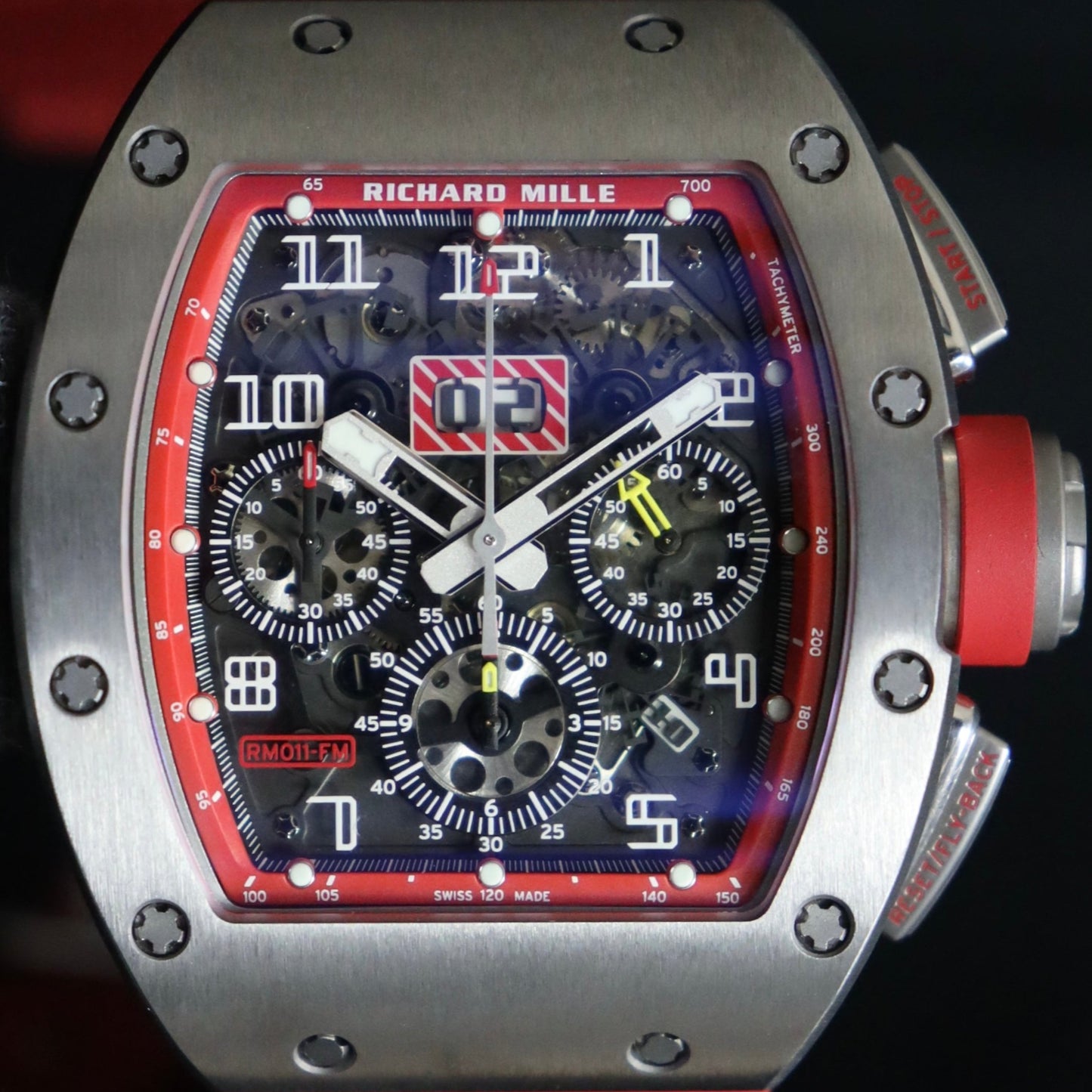 Richard Mille RM011 Felipe Massa ‘Dubai Edition’ Chronograph in Titanium 1/30 Limited Edition