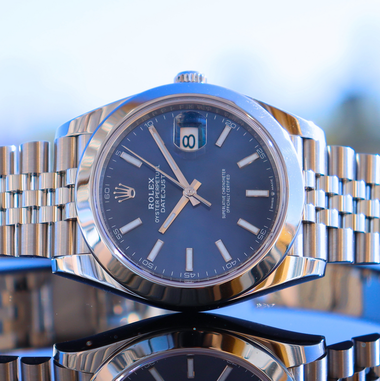 Rolex Datejust 41mm Blue Dial 126300