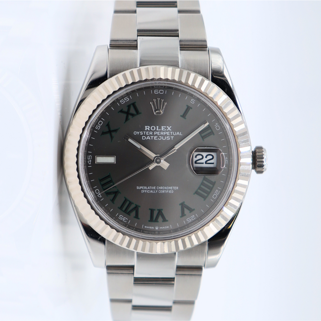 Rolex 2022 Datejust Wimbledon 41mm 126334