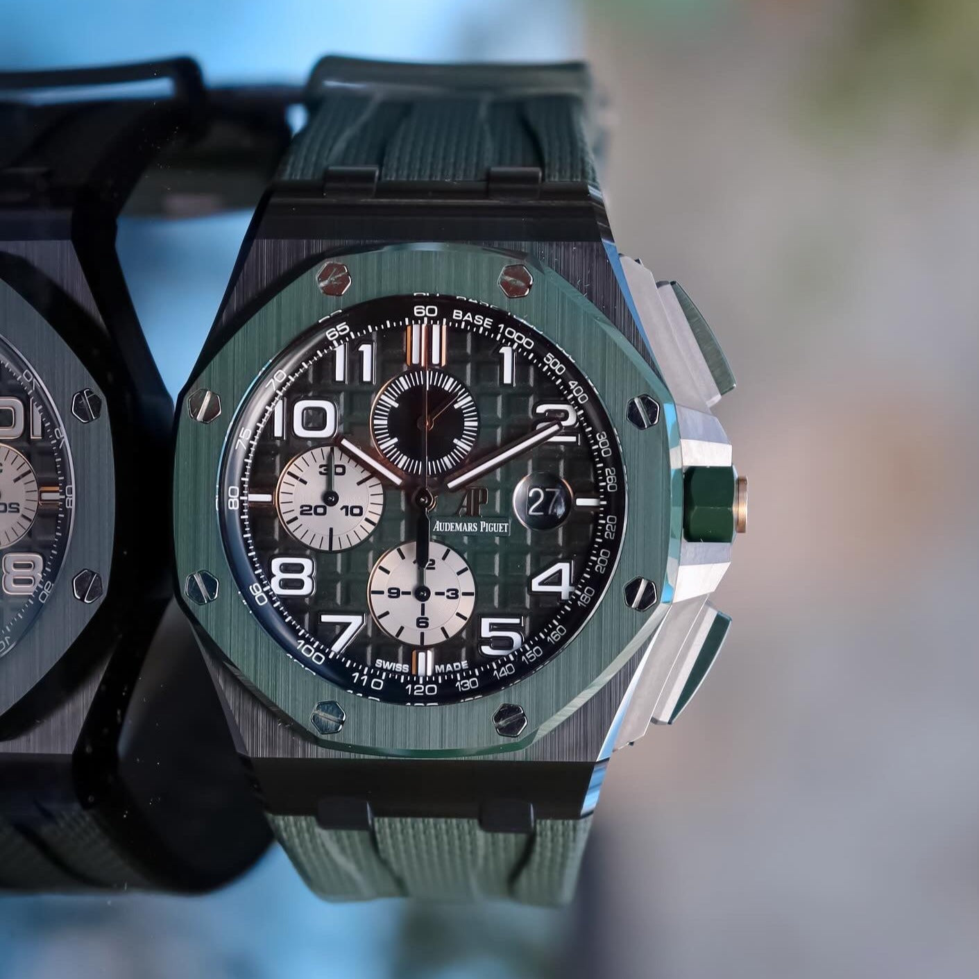 Audemars Piguet Royal Oak Offshore Green Ceramic Chronograph 26405CE.OO.A056CA.01