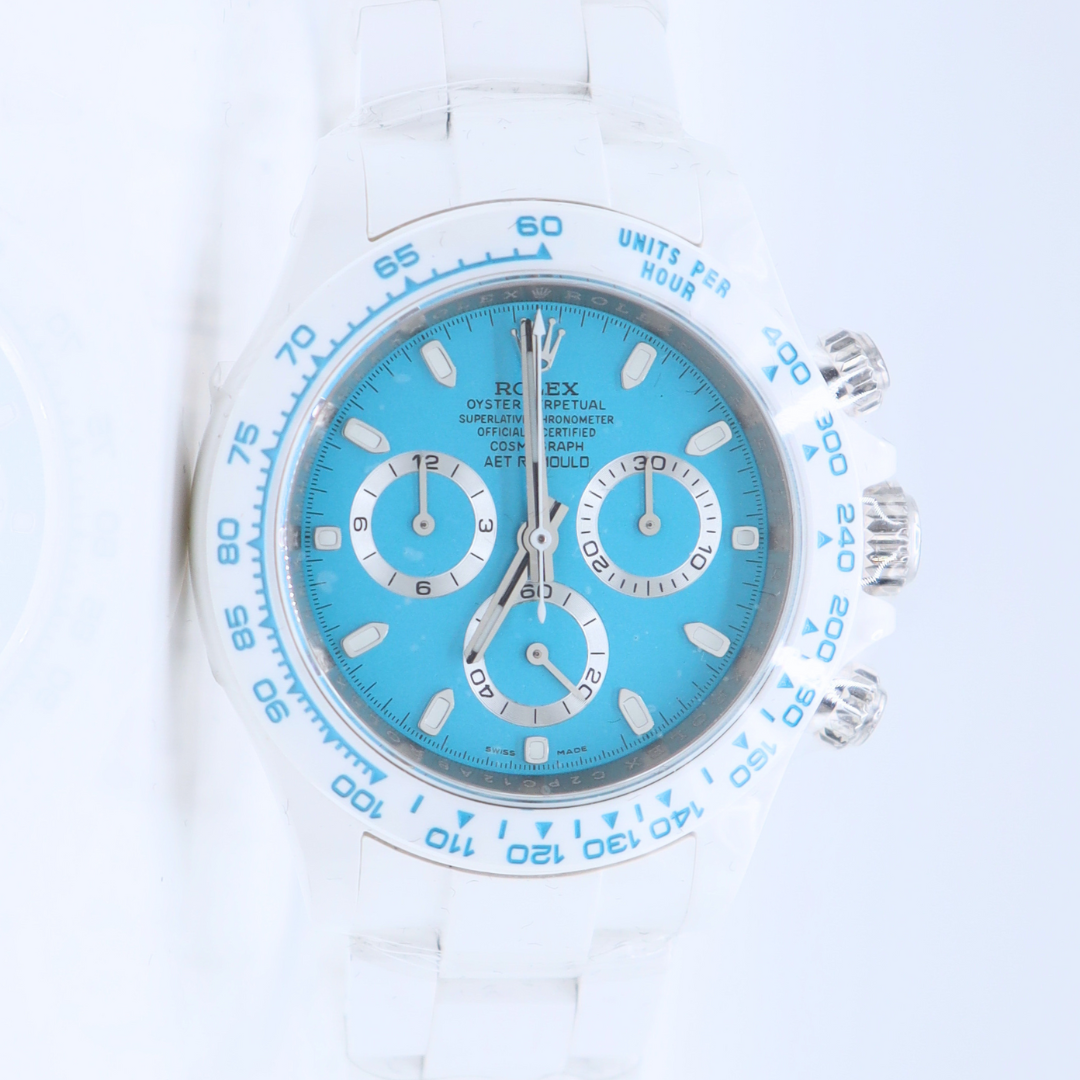 AET Remould Rolex Cosmograph Daytona Abu Dhabi 40mm Turquoise Dial