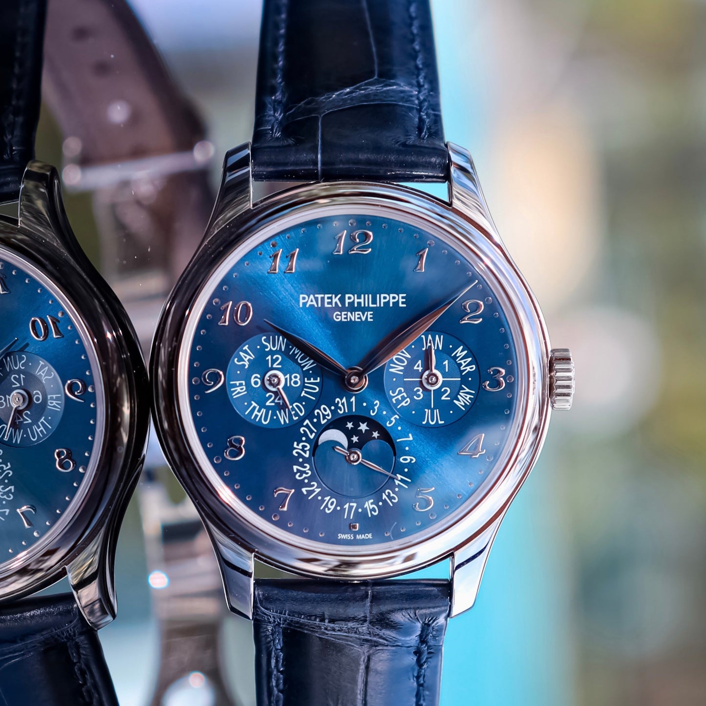 Patek Philippe Grand Complications Perpetual Calendar 18K White Gold