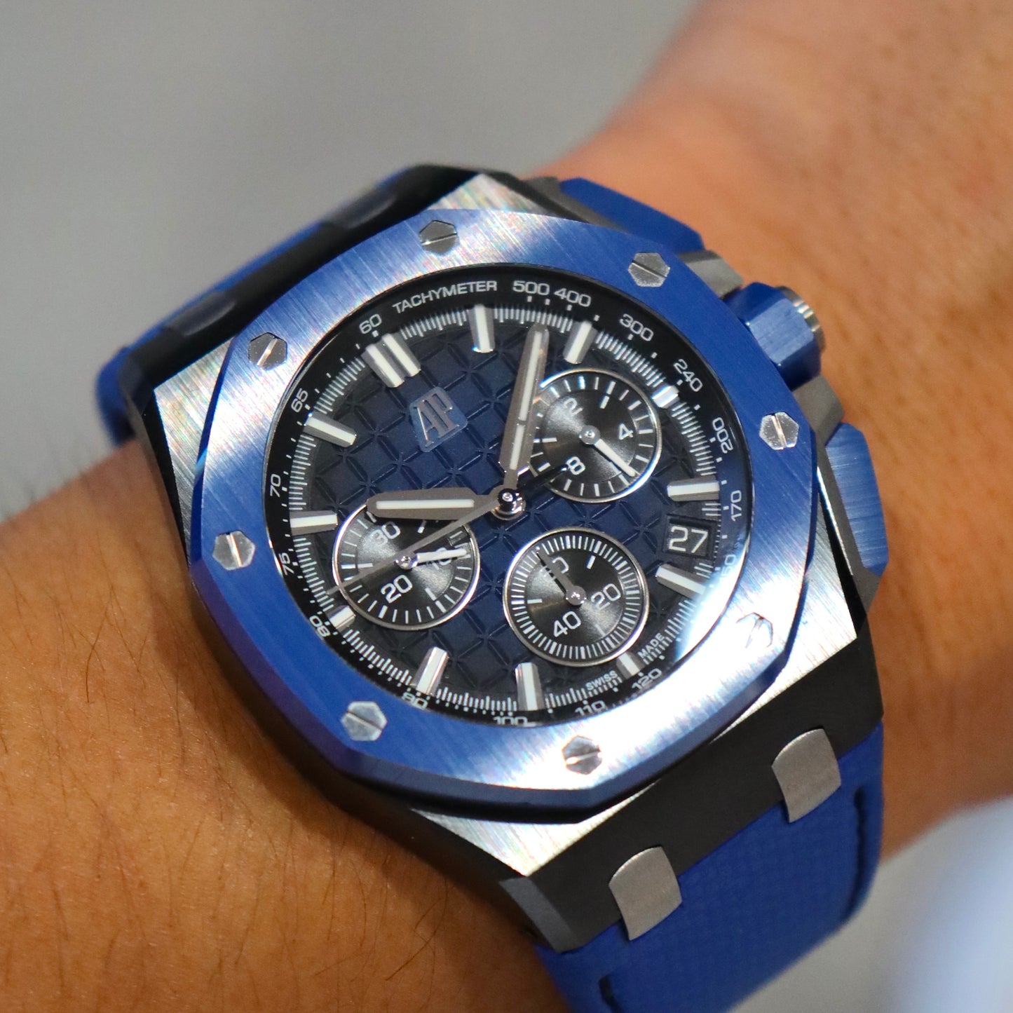 Audemars Piguet Royal Oak Offshore Chronograph Blue Ceramic 43mm 26420CE.OO.A043VE.01
