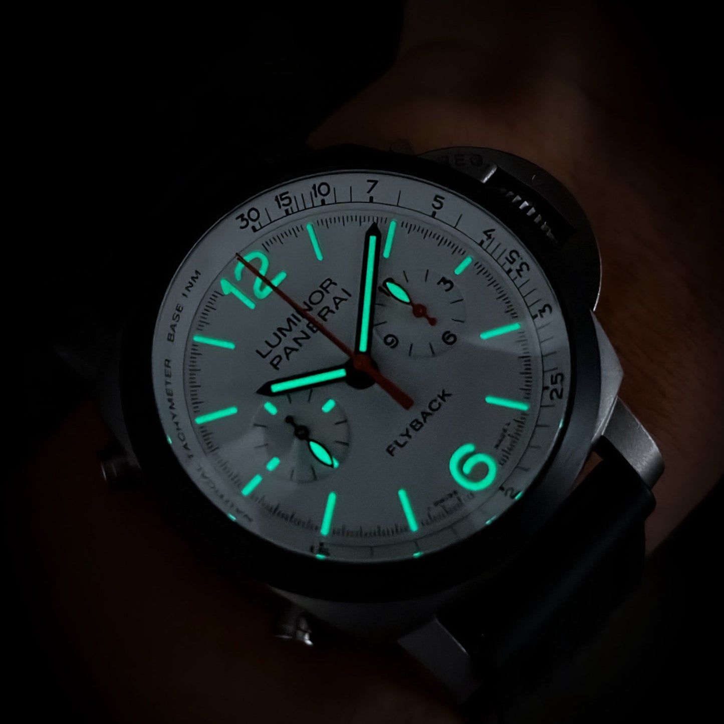Panerai Luminor Chrono Flyback "Zebra" PAM01297
