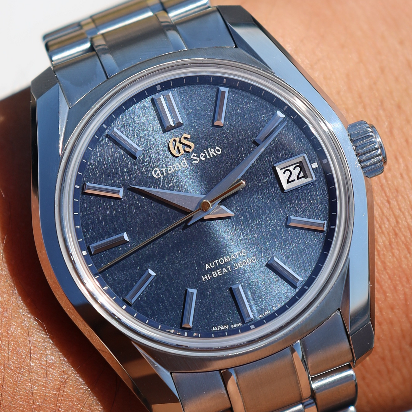 Grand Seiko Heritage Blue Dial 40mm SBGH273G