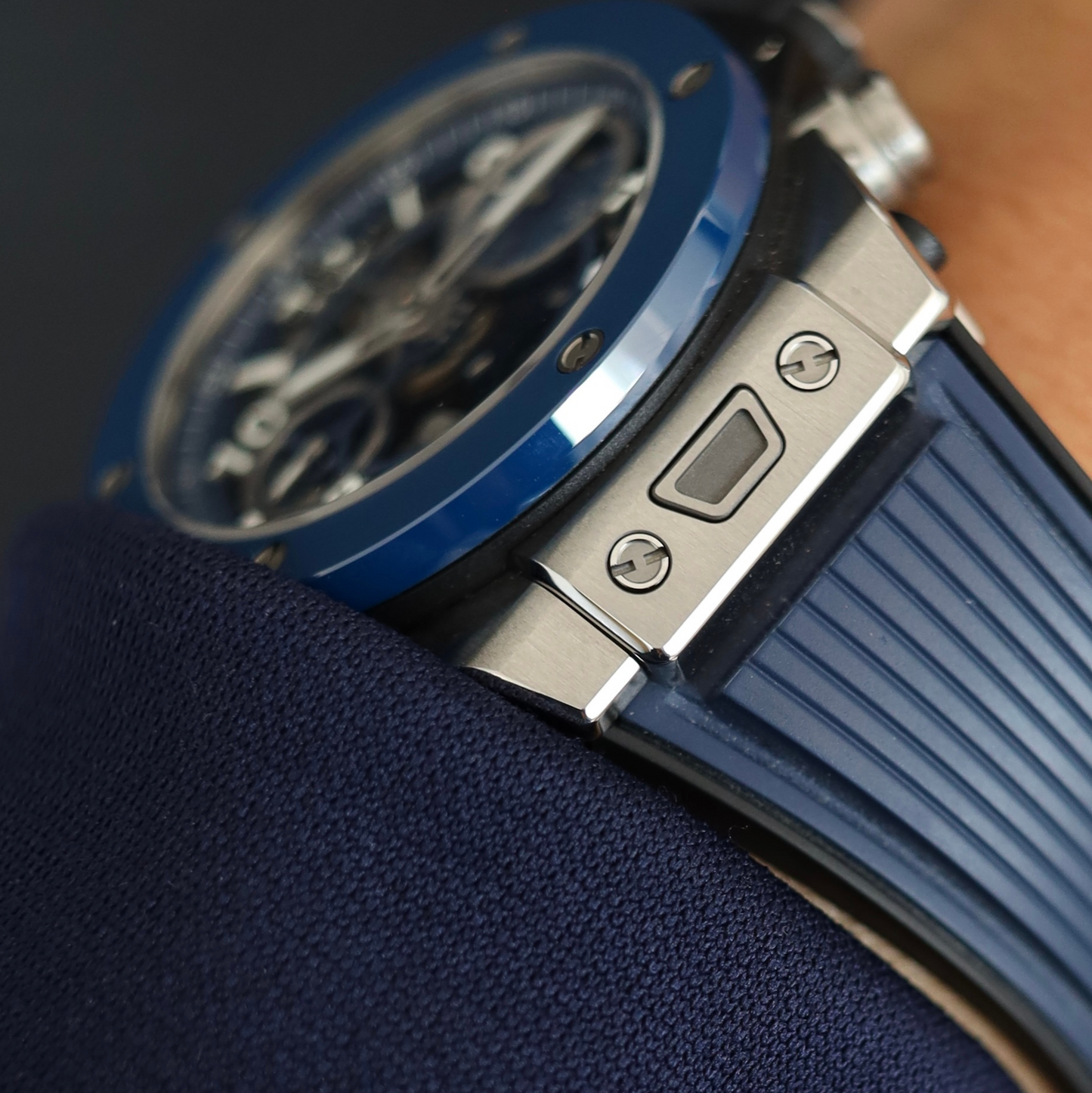 Hublot Big Bang Unico Titanium Blue Ceramic 44mm 421.NL.5170.RX