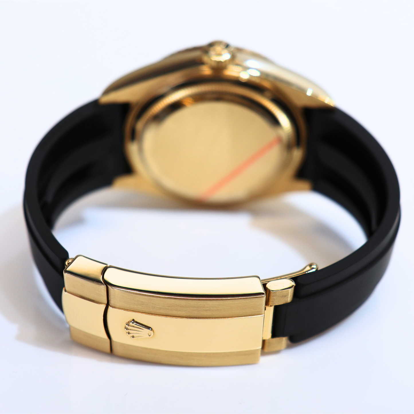 Rolex Sky-Dweller Yellow Gold Champagne Dial Oysterflex 326238