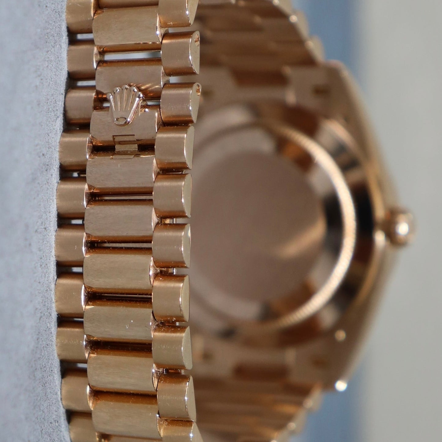 Rolex Day-Date Rose Gold Olive Dial 228235