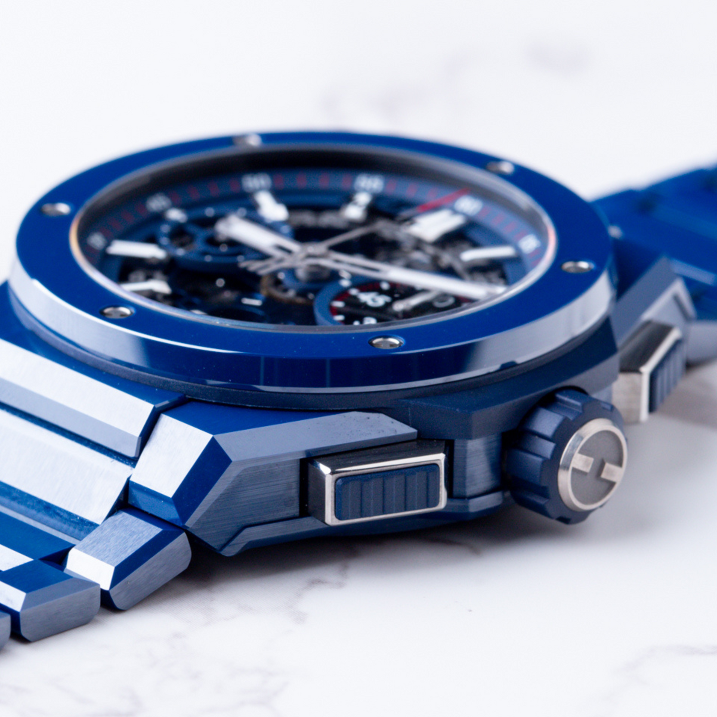 Hublot Big Bang Integral Blue Ceramic 42mm 451.EX.5123.EX