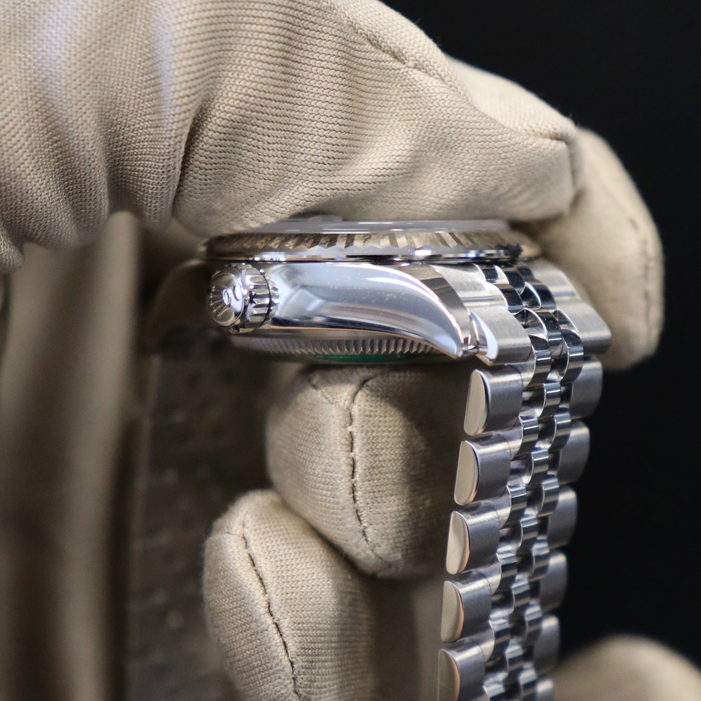Rolex Datejust Mother of Pearl Diamond Dial Fluted Bezel Jubilee 279174