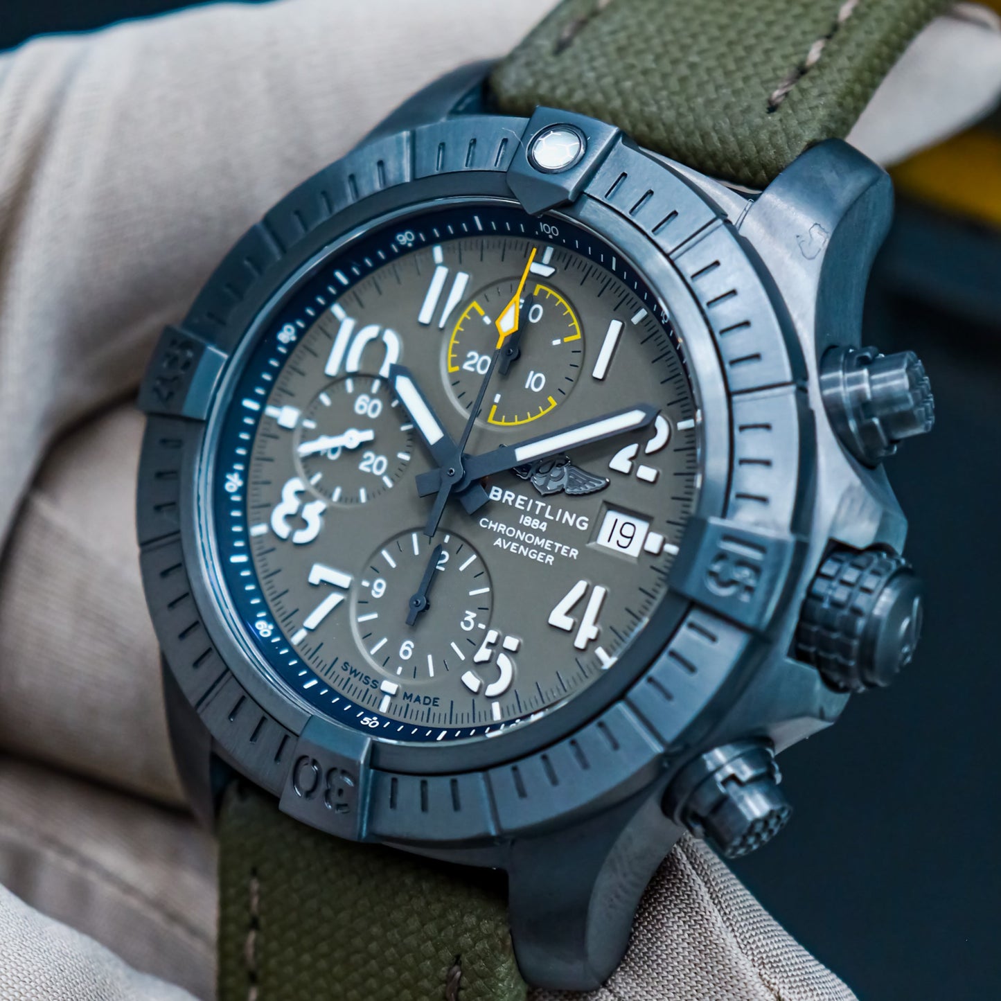 Breitling Avenger Chronograph 45 Night Mission V13317101L1X2