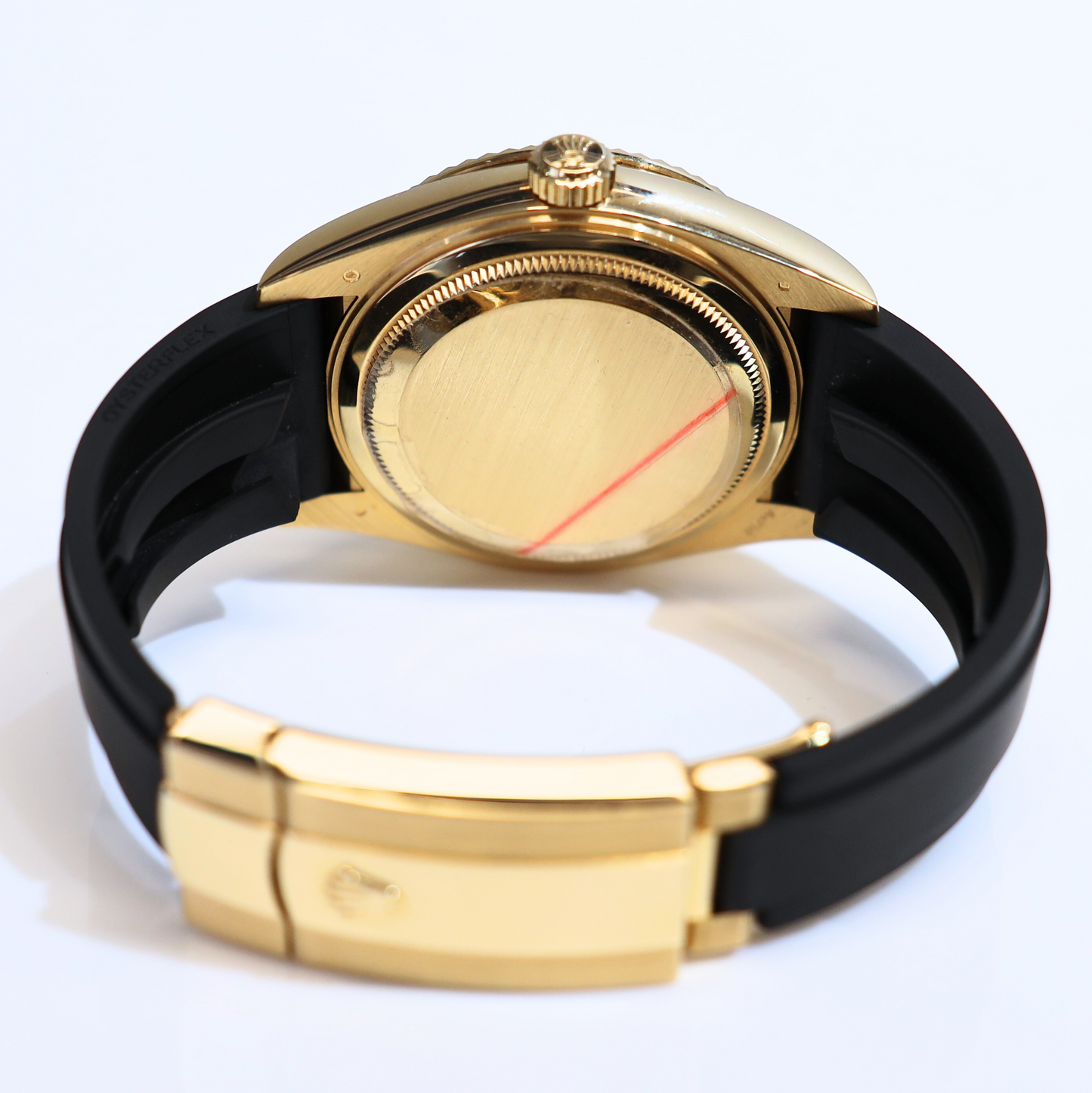 Rolex Sky-Dweller Yellow Gold Champagne Dial Oysterflex 326238