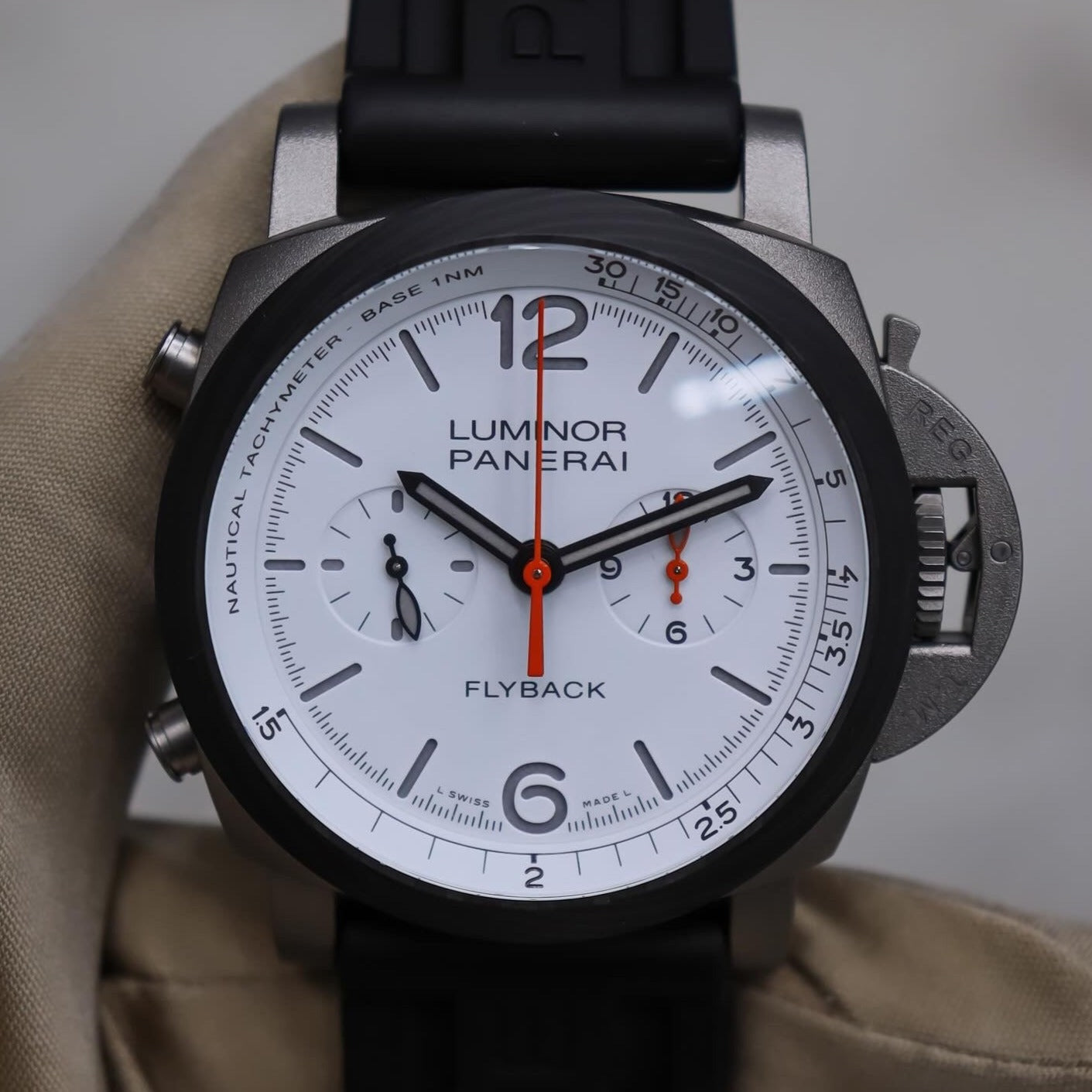 Panerai Luminor Chrono Flyback "Zebra" PAM01297