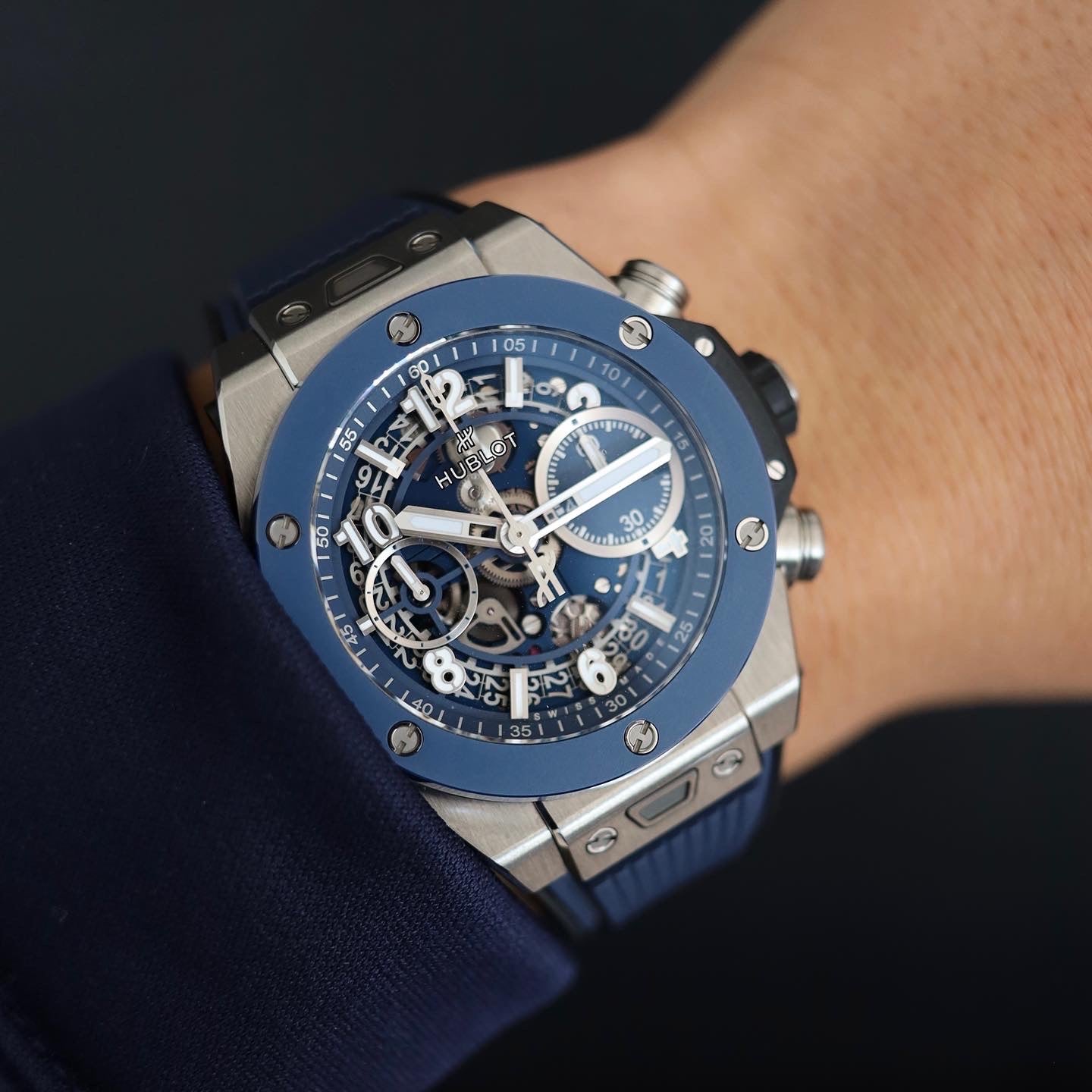 Hublot Big Bang Unico Blue Ceramic 441.NL.5171.RX