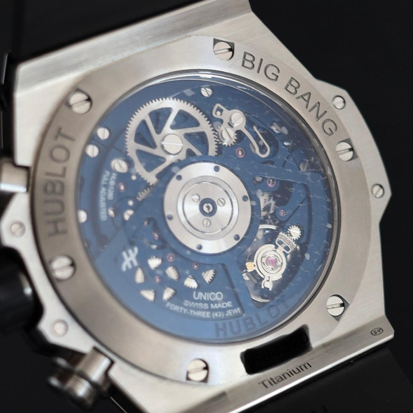 Hublot Big Bang Unico Titanium Blue Ceramic 44mm 421.NL.5170.RX