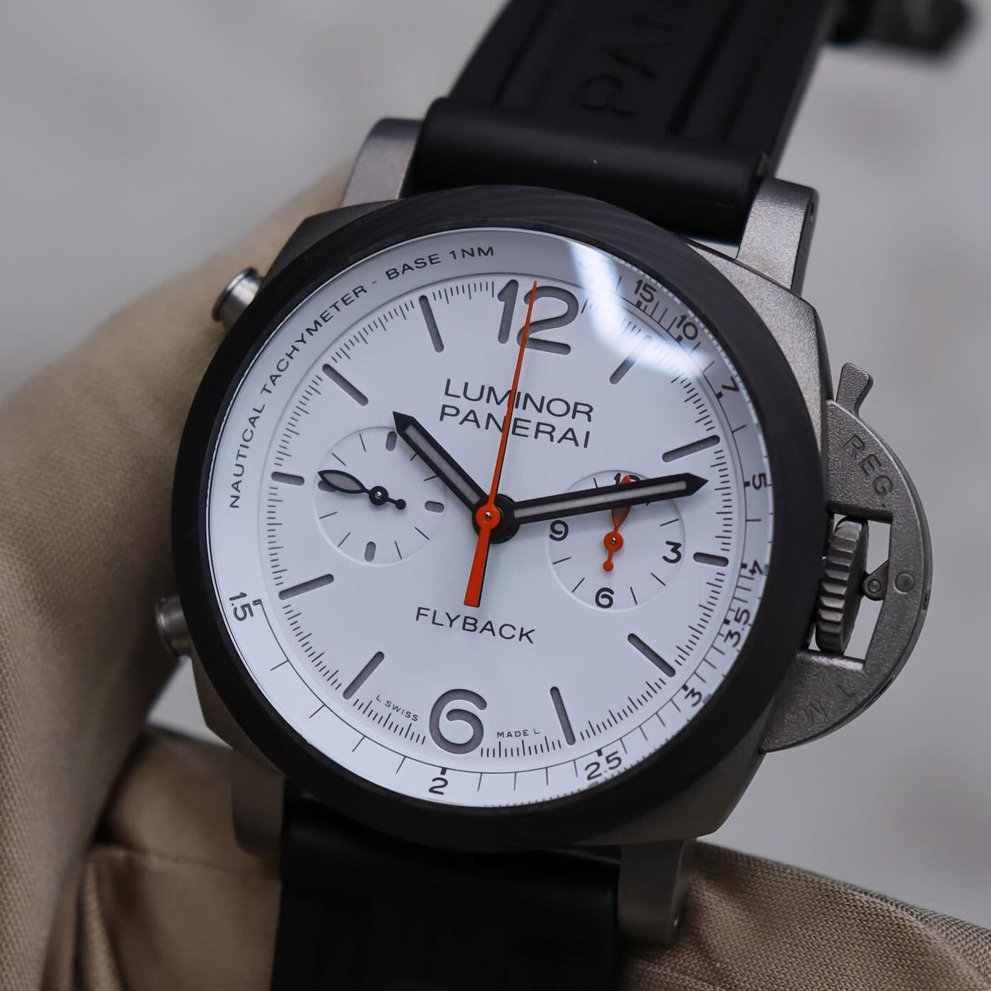 Panerai Luminor Chrono Flyback "Zebra" PAM01297