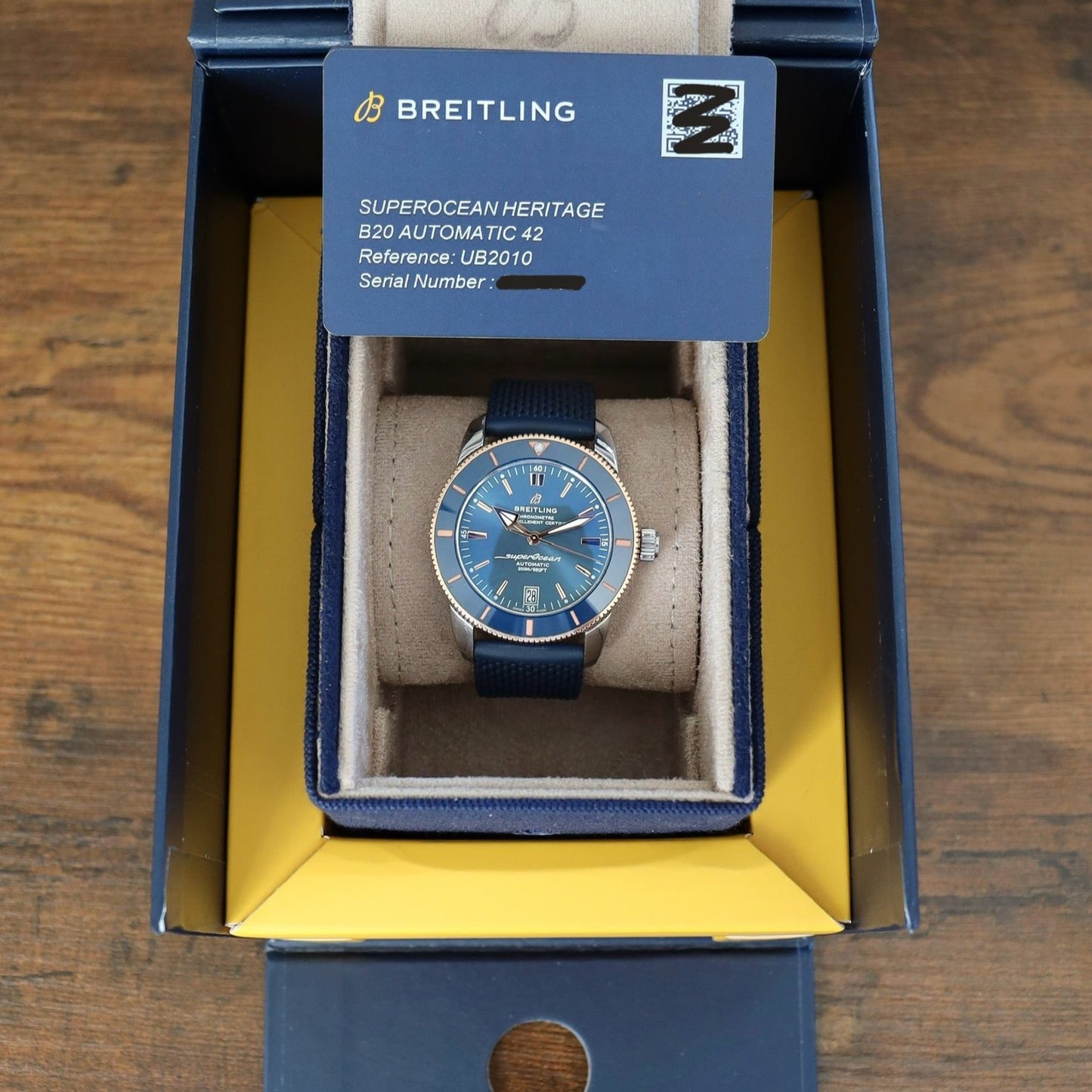 Breitling Superocean Heritage Rose Gold B20 Automatic 42 UB2010161C1S1