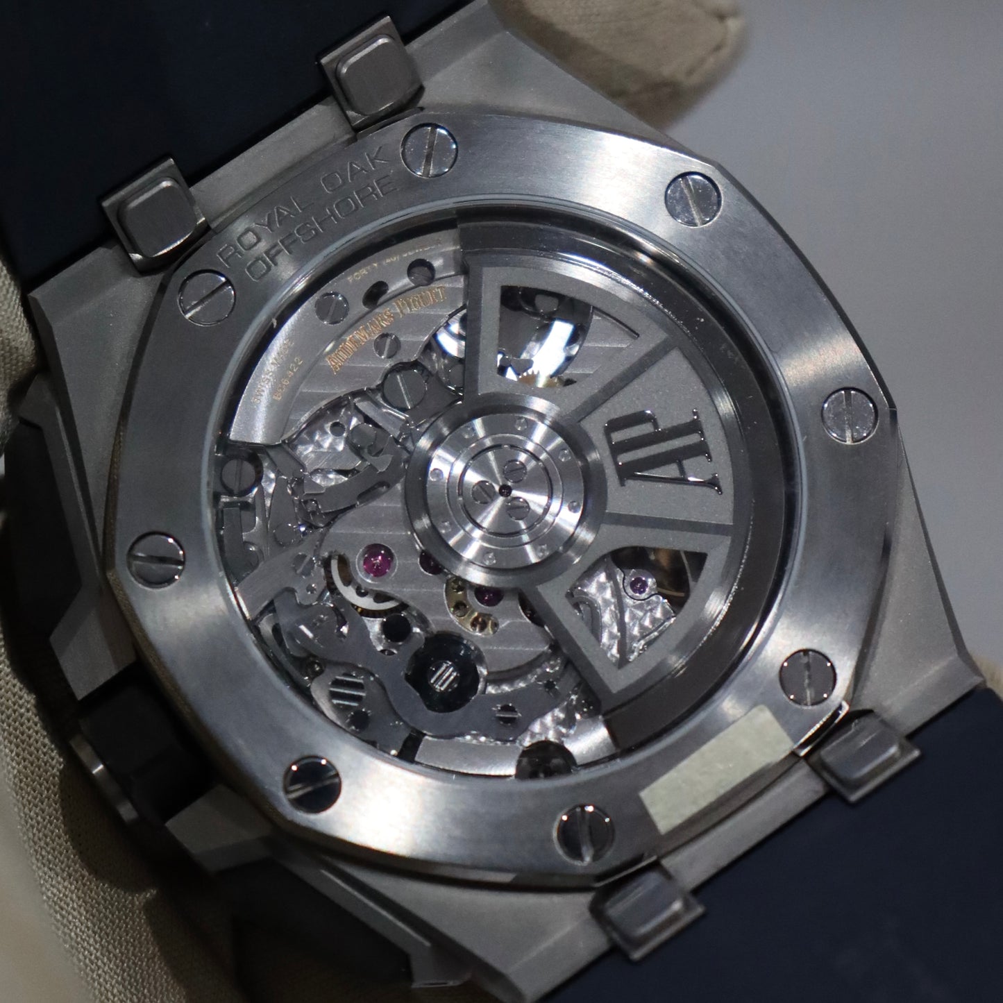 Audemars Piguet Royal Oak Offshore Chronograph Titanium Blue Dial 26420TI.OO.A027CA.01