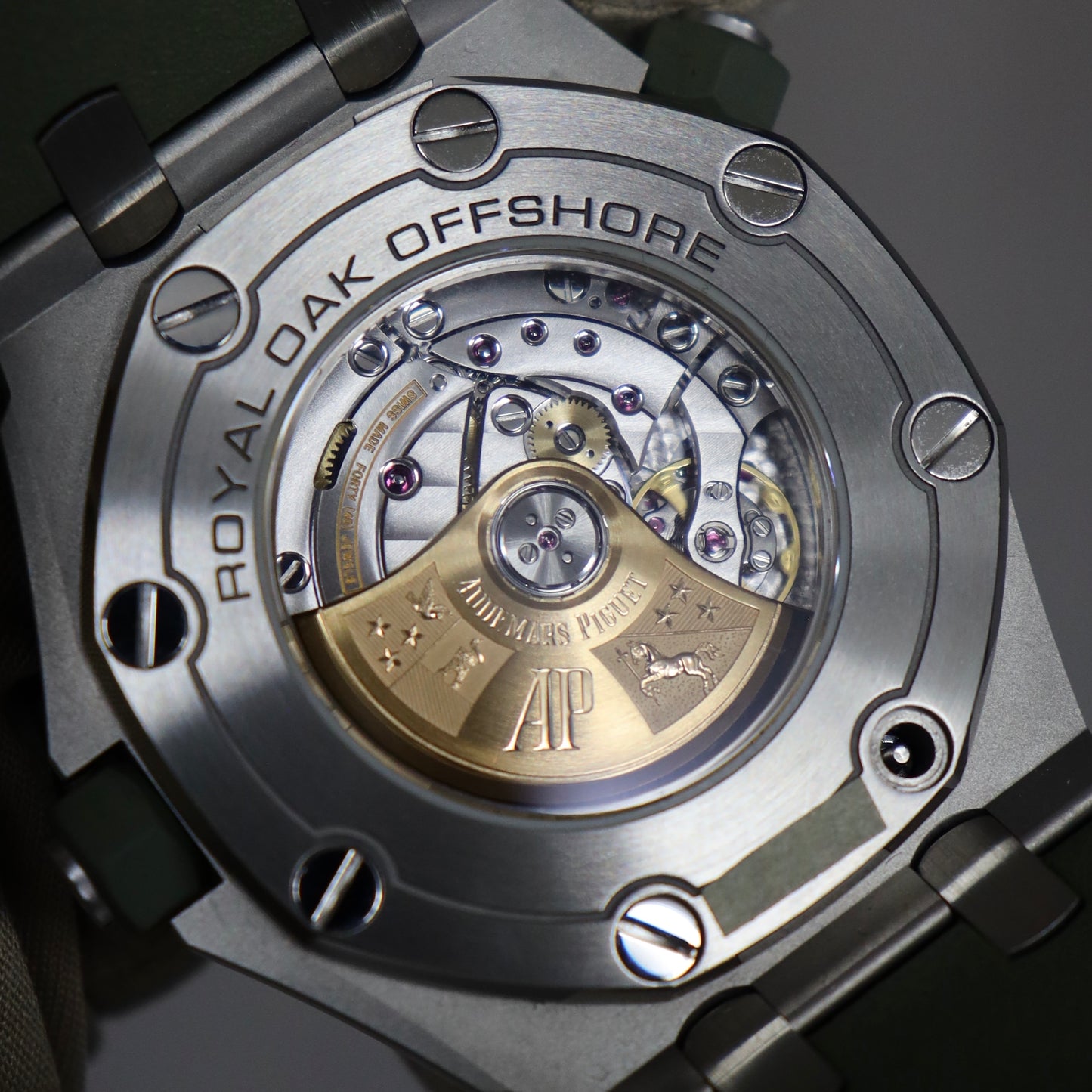 Audemars Piguet Royal Oak Offshore Diver Green Dial 42mm 15710ST.OO.A052CA.01