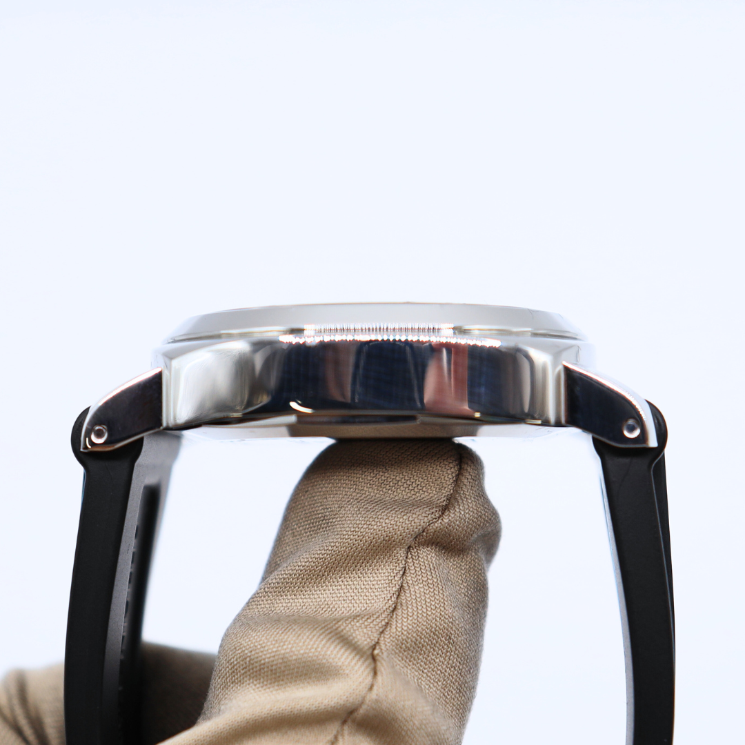 Panerai Luminor Marina Logo 44mm Black Dial Black Strap PAM00776