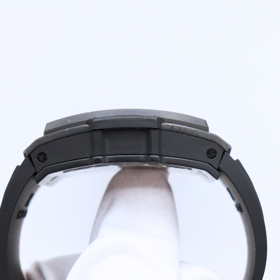 Hublot Spirit of Big Bang All Black Ceramic Chronograph 45mm Skeleton Dial 601.CI.0110.RX