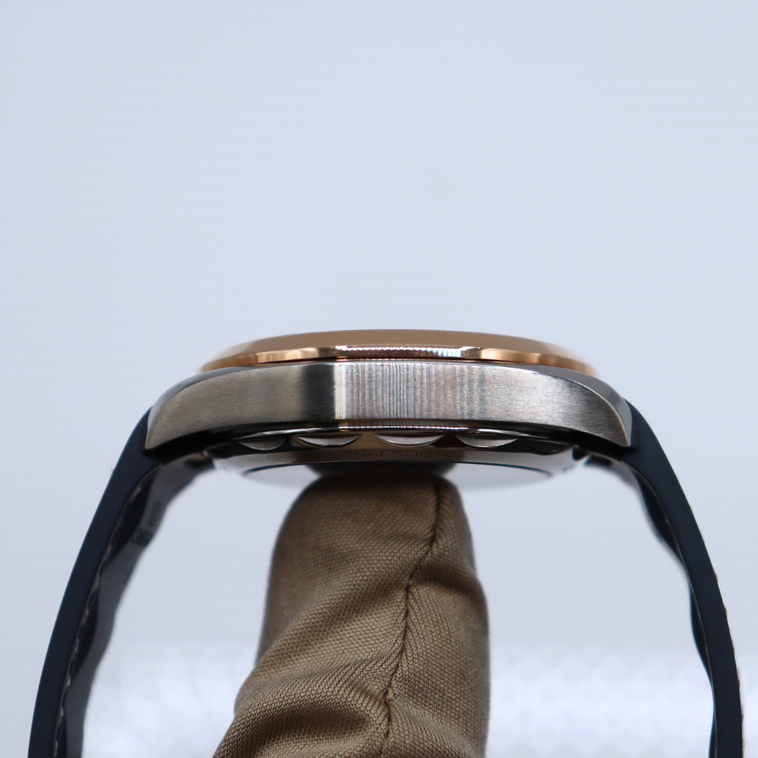 Omega Seamaster Aqua Terra Master Chronometer Sedna Rose Gold Blue Dial 220.22.41.21.03.001