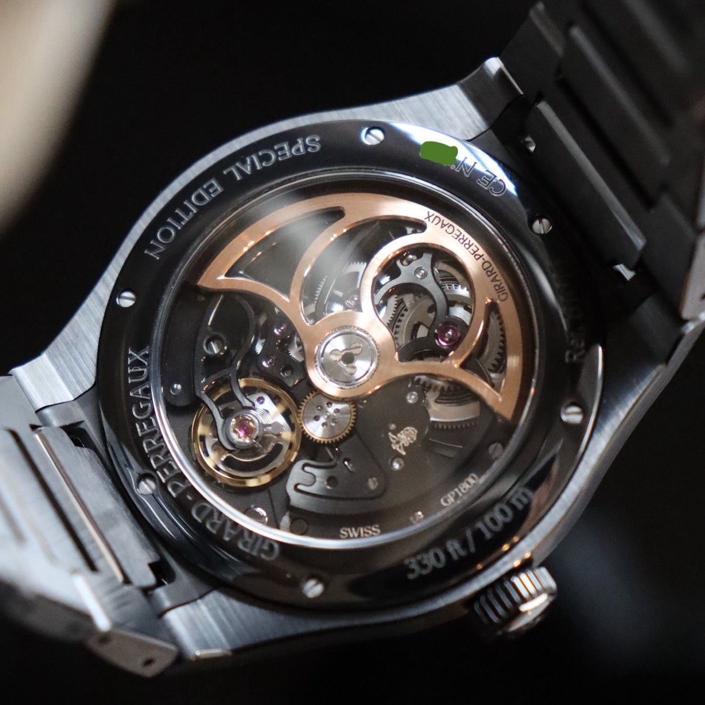 Girard Perregaux Laureato Skeleton "Earth to Sky" Black Ceramic 81015-32-176032A