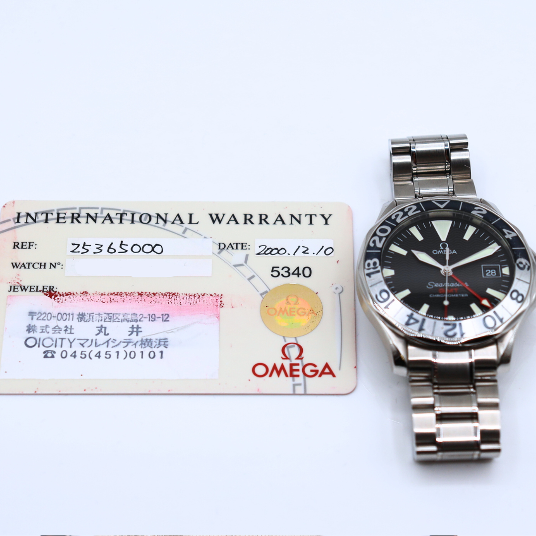 Omega Seamaster GMT Gerry Lopez 41mm Black Dial 2536.50