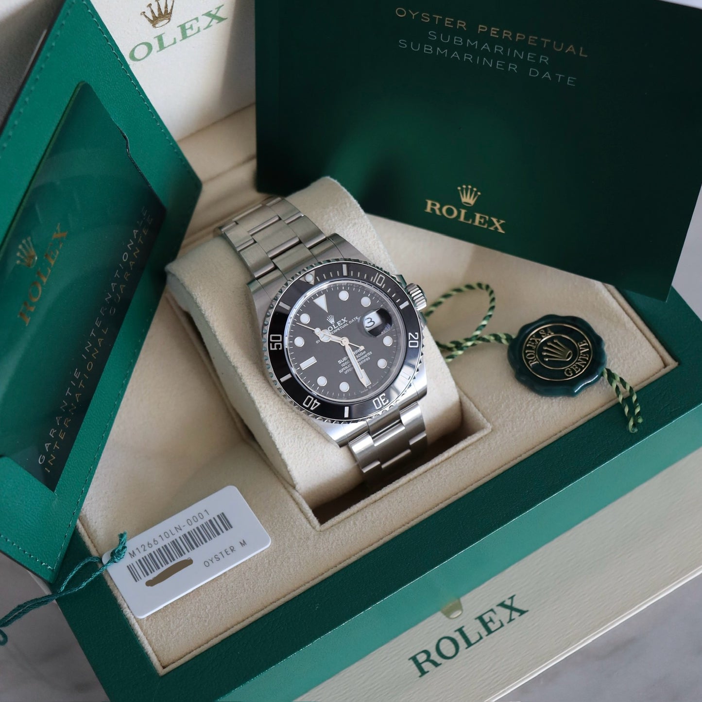Rolex Submariner Date Black Dial 40mm 126610LN
