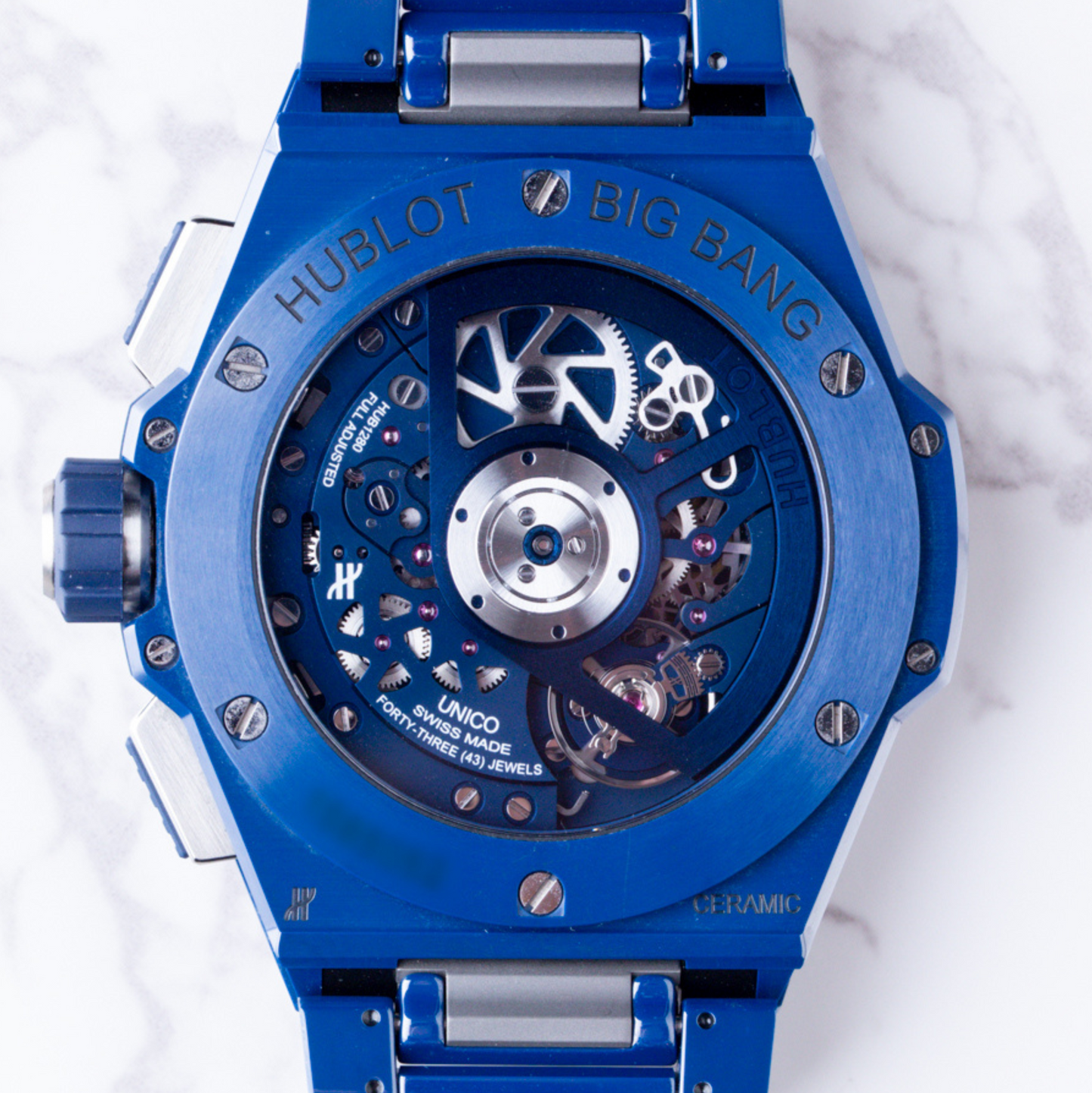 Hublot Big Bang Integral Blue Ceramic 42mm 451.EX.5123.EX