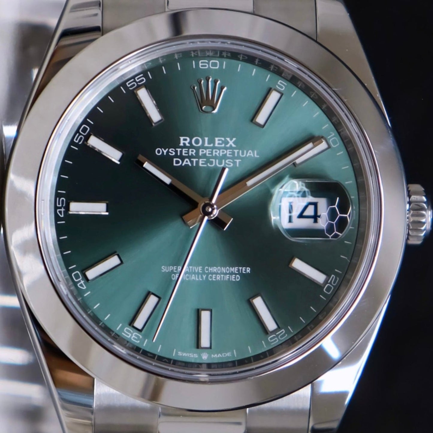 Rolex Datejust 41 Mint Green Dial 126300