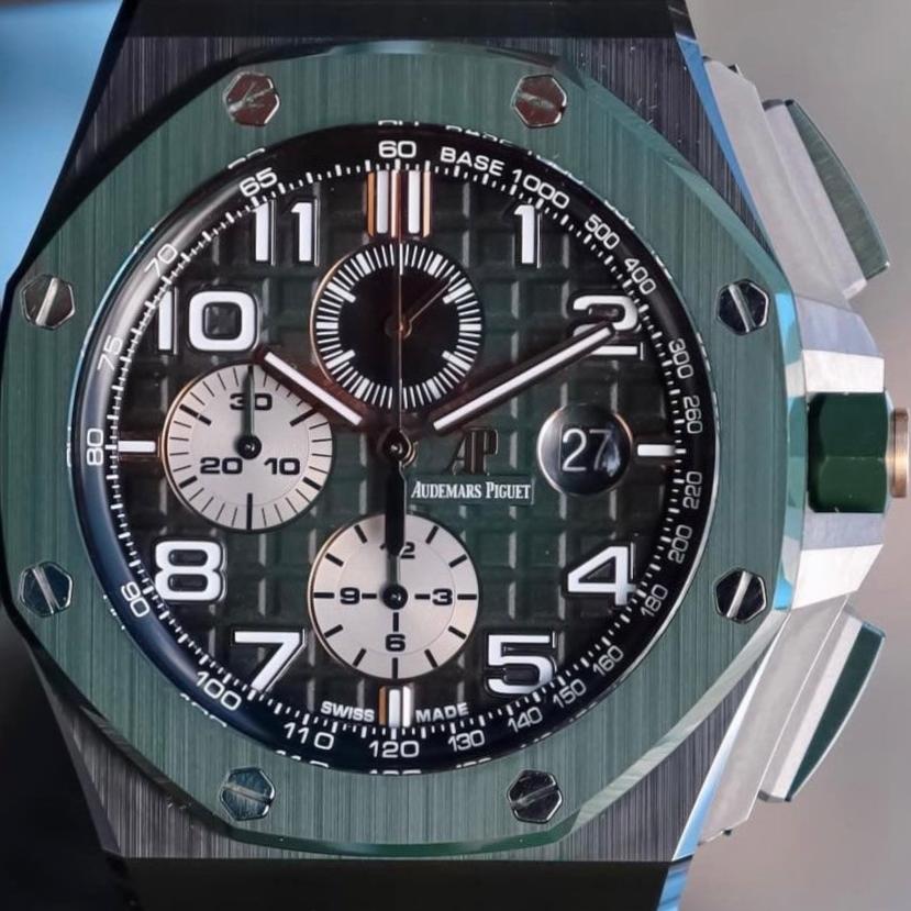 Audemars Piguet Royal Oak Offshore Green Ceramic Chronograph 26405CE.OO.A056CA.01