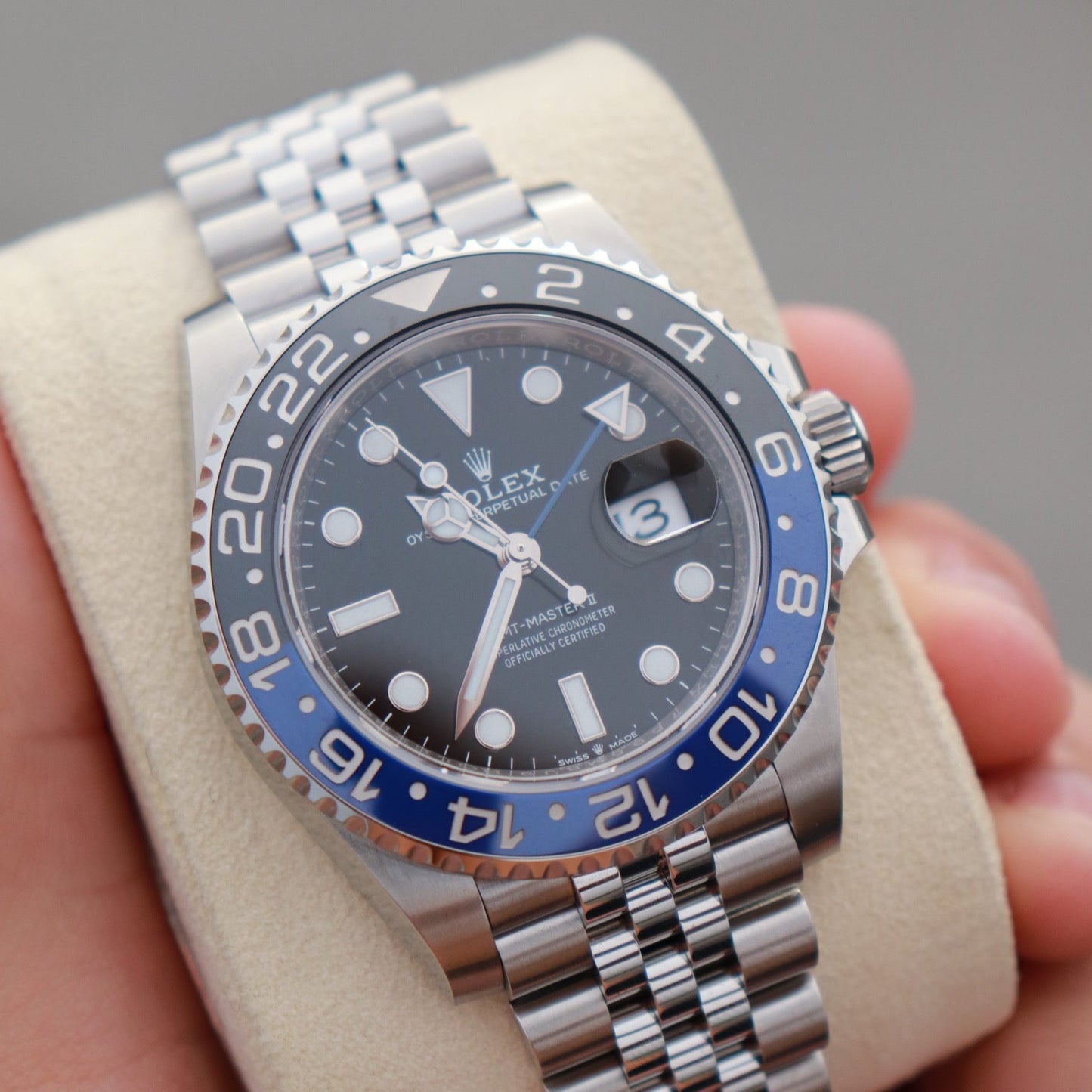 Rolex GMT-Master II "Batgirl" 126710BLNR