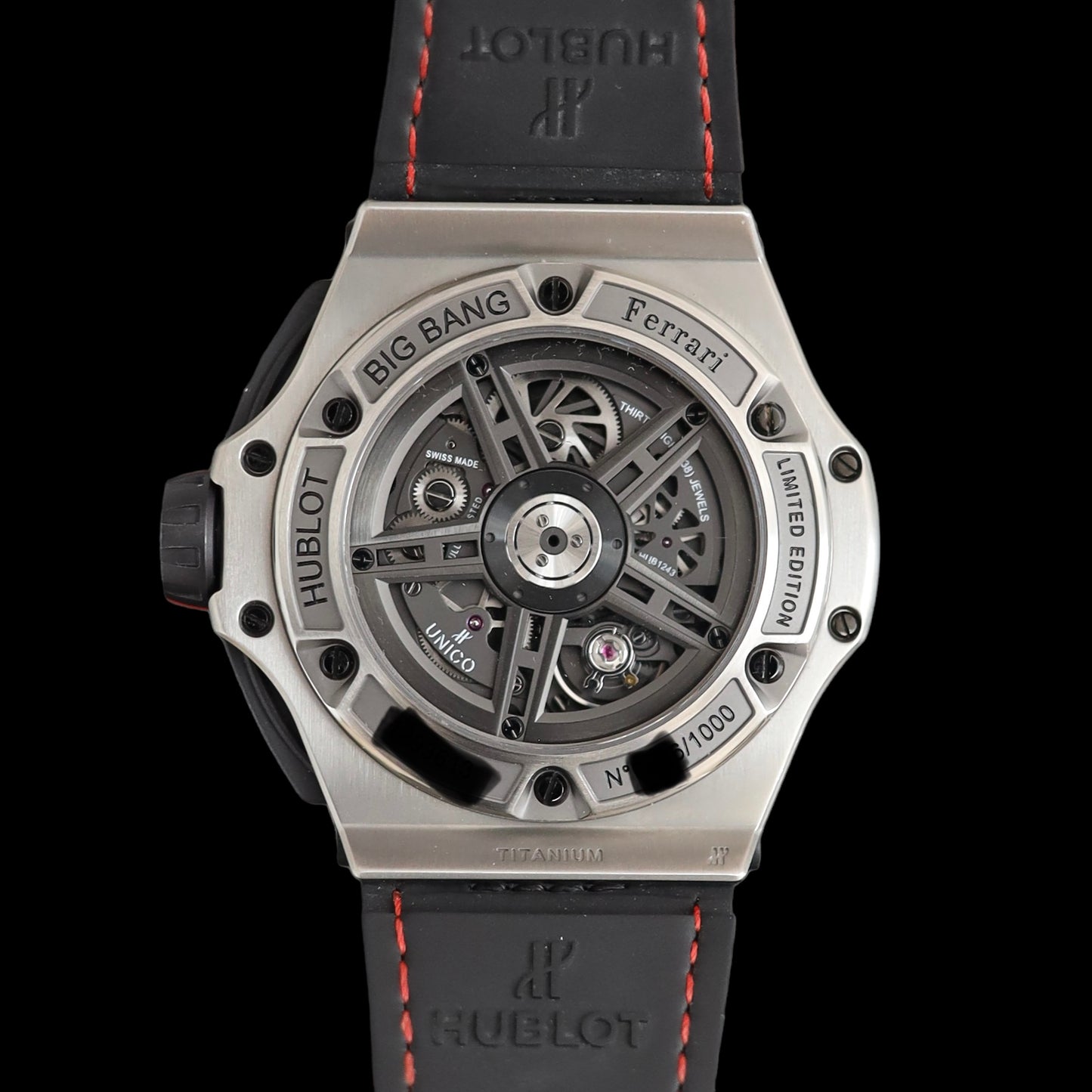 Hublot Big Bang Ferrari Unico Titanium Limited Edition 402.NX.0123.WR