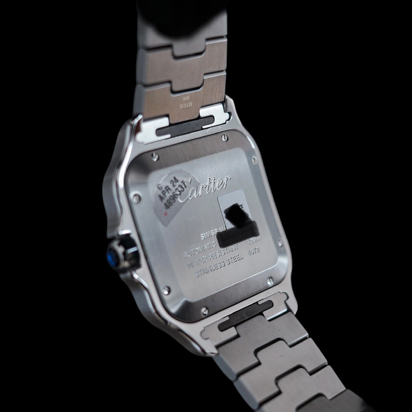 Cartier Santos De Cartier Blue Dial WSSA0048