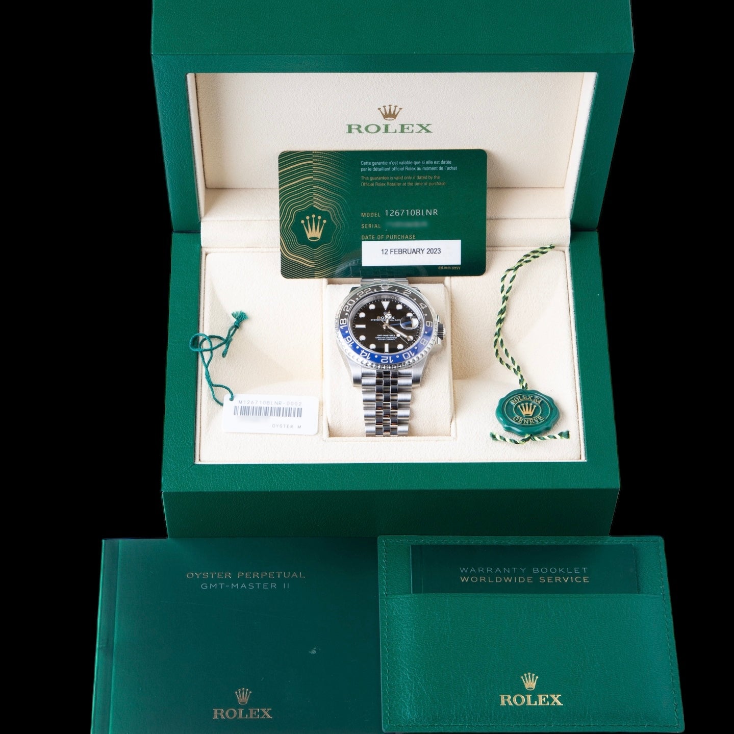 Rolex GMT-Master II "Batgirl" 126710BLNR