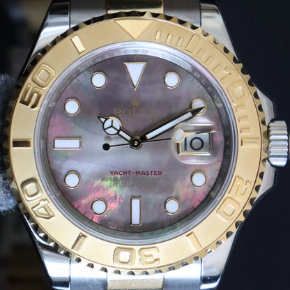 Rolex Yacht-Master 16623 40mm 18K Yellow Gold Tahitian MOP Dial