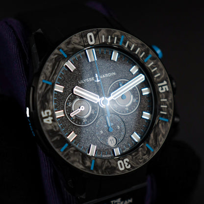 Ulysse Nardin The Ocean Race Diver Chronograph Limited Edition DLC Titanium 1503-170LE-2A-TOR