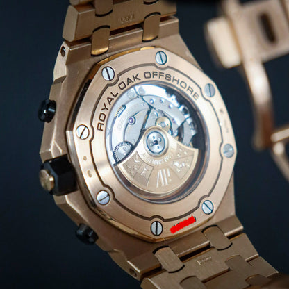 Audemars Piguet Royal Oak Offshore "Brick" Rose Gold Rhodium Dial 26470OR.OO.1000OR.02