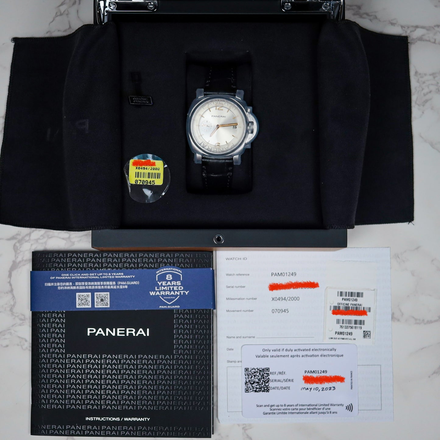 Panerai Luminor Due Champagne Dial PAM01249