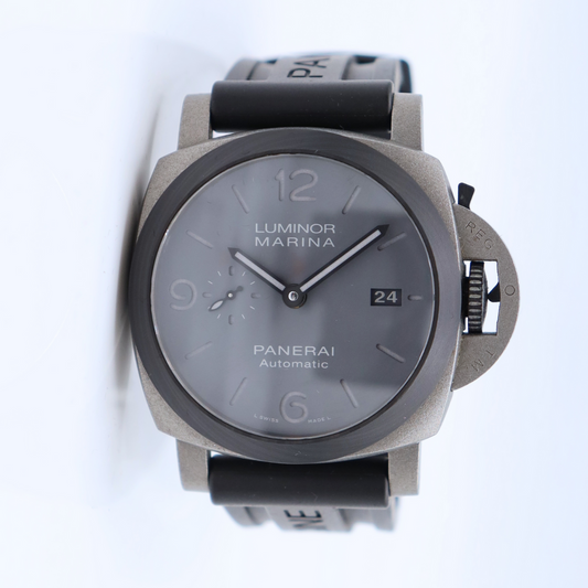 Panerai Luminor Marina TuttoGrigio 44mm Gray Dial Titanium Carbotech PAM01662