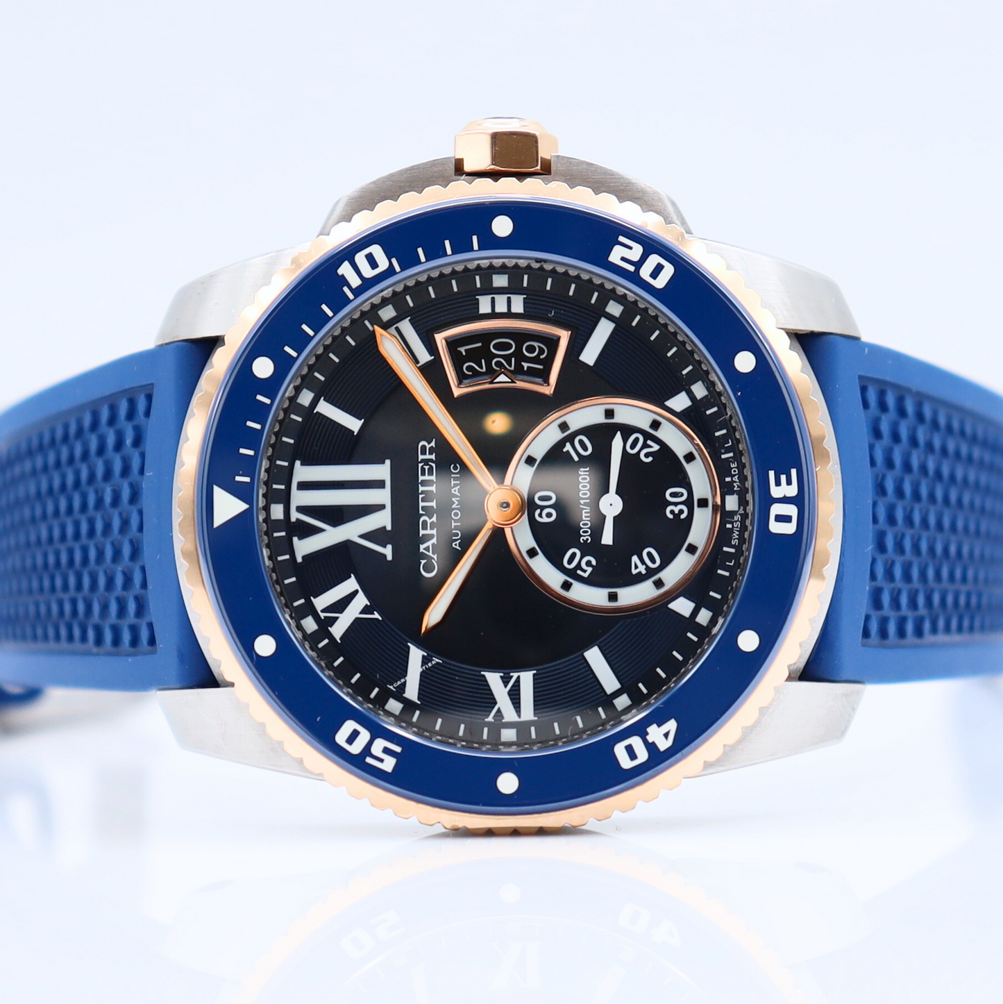 Cartier Calibre De Cartier Diver Blud Dial W2CA0008