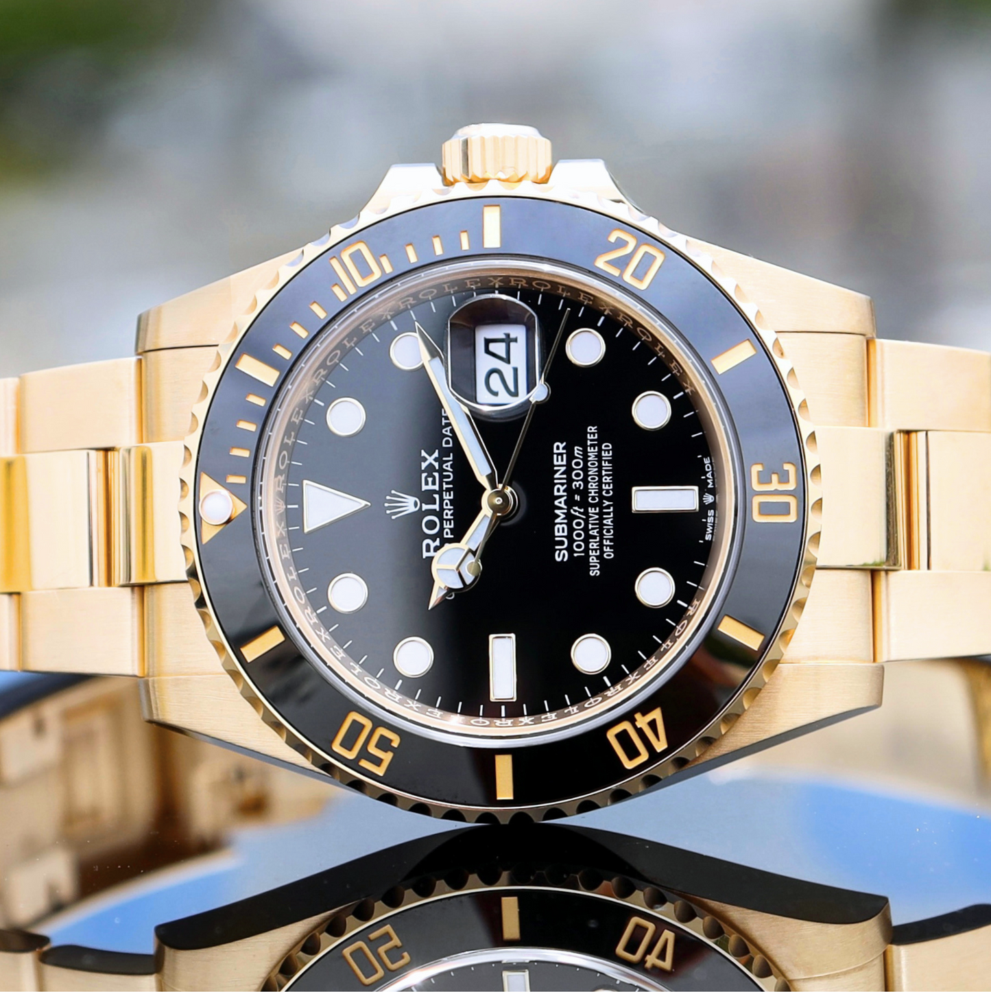 Rolex Yellow Gold Submariner Date 126618LN